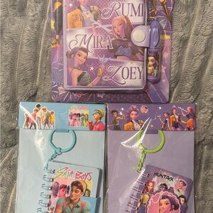 K-Pop Demon Hunters (3) Notebooks